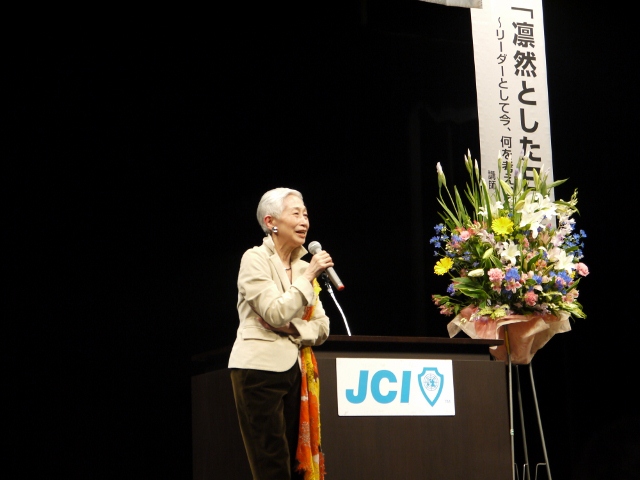 5月度例会 金美齢氏講演会