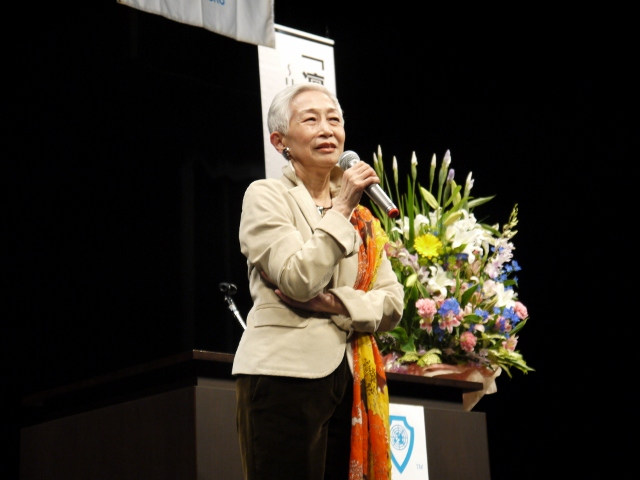 5月度例会 金美齢氏講演会